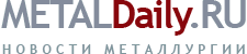 Логотип Metaldaily.ru — новости металлургии