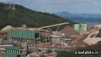 Бразильская Samarco вновь запускает завод окатышей в штате Минас-Жерайс
