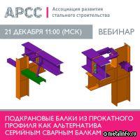 Подкрановые балки из прокатного профиля как альтернатива серийным сварным балкам
