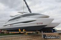 Компания «Паритет-Центр» спустила на воду крупнейший в России электроход