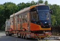 Пятисекционный трамвай производства УКВЗ прибыл в Екатеринбург