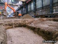 На МЗ "Петросталь" начались подготовительные работы к монтажу новой современной нагревательной печи