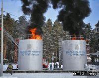 В Свердловской области испытали пожарный дрон для тушения резервуаров с горючим