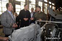 Денис Мантуров посетил Ясиноватский машиностроительный завод