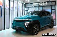 Электромобиль «Атом» совершил первую поездку по Москве