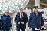Виктор Рашников проконтролировал ход строительства городского курорта «Притяжение» (фоторепортаж)