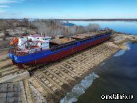 На верфи ЮЦСС спустили на воду сухогруз для Каспия