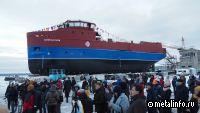 Второй краболов спущен на воду на Онежском судостроительно-судоремонтном заводе