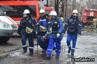 ЧМК стал площадкой для учений МЧС