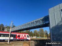 В Люберцах у станции Малаховка открыли рабочее движение по новому пешеходному переходу