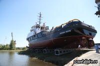 ОСК спустила на воду спасательно-буксирное судно «Михаил Чеков»