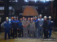 На ЗМЗ завершен капитальный ремонт электросталеплавильной дуговой печи ДСВ-10 №14