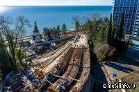 На западном портале обхода Адлера стартовали буровые работы