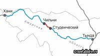Открыли движение поездов по второму пути на бамовском перегоне Чильчи — Студенческий в Амурской области
