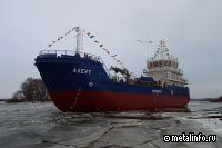 Третье экологическое судно проекта RST38 спущено на воду