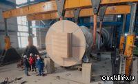 На Артемовской ТЭЦ-2 установили первую газовую турбину ГТЭ-170