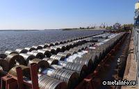 Череповецкий металлургический комбинат закрыл навигацию 2024 г.