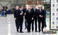 Владимир Путин посетил Обуховский завод