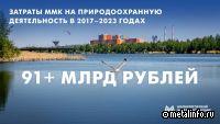 Вложения ММК в природоохранную деятельность в 2017–2023 гг. превысили 91 млрд руб.