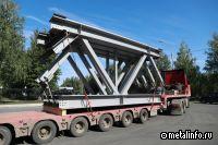 Курганстальмост отгружает в Нижний Новгород фермы для ледовой арены