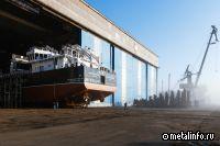 На заводе «Красное Сормово» спустили на воду сухогруз проекта RSD59