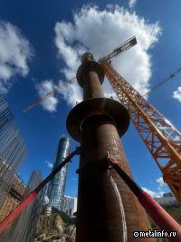 Офисный центр в «Екатеринбург-Сити» растёт благодаря конструкциям НТЗМК