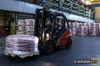Запасы российской меди на биржах LME сокращаются