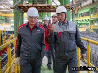 Анатолий Седых и Петр Трушин с рабочим визитом побывали на производствах в Выксе