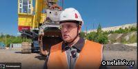 На Лебединском ГОКе после капитального ремонта приступил к работе экскаватор ЭКГ-8 (видео)