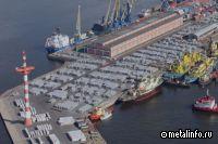Морской порт Санкт-Петербург завершил создание основного фронта для обработки черных металлов