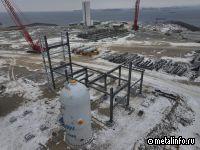 На Находкинском заводе минеральных удобрений началась сборка металлоконструкций