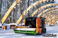 Беспилотные роботы-уборщики начали работу в Москве