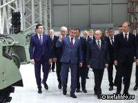 Владимир Путин посетил ПАО «Мотовилихинские заводы»