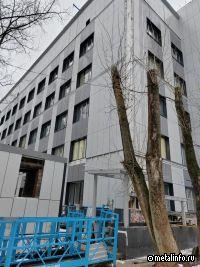 Деденевский завод металлоизделий произвел алюминиевые кассеты для больницы в г. Одинцово