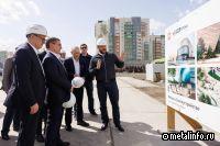 Контур здания РМК-Арены в Челябинске завершён на 100%