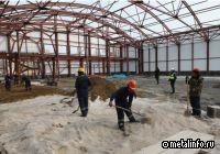 Строительство ледовой арены в Находке закончено почти на 50%