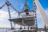"Самый северный мост" в Красноярском крае готов на 88%