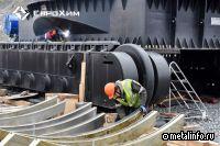 На Ковдорском ГОКе ведут монтаж нового 20-кубового экскаватора ЭКГ-20КМ