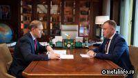 Денис Мантуров встретился с губернатором Кемеровской области Ильёй Середюком