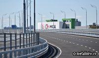 При строительстве двух эстакад Московского скоростного диаметра смонтировано 8,5 тыс. т. металлоконструкций