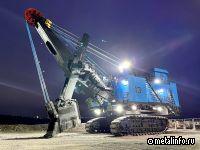 На Лебединском ГОКе приступил к работе новый высокопроизводительный экскаватор WK-35