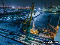 Первый российский портальный кран отправлен в Индию