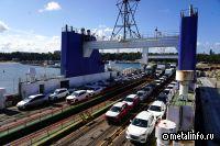 Морской терминал в Калининградской области принял первый паром