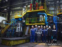 Вакуумно-дуговая печь №32 ЭСПЦ №3 ЗМЗ снова в строю