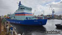 Атомный ледокол «Якутия» отправился с Балтийского завода в Мурманск