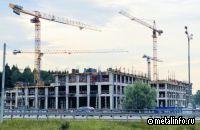 Готов монолит офисного центра рядом со станцией  столичного метро «Пыхтино»