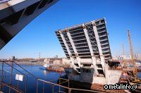 В Петербурге состоялась первая техническая разводка Большого Смоленского моста
